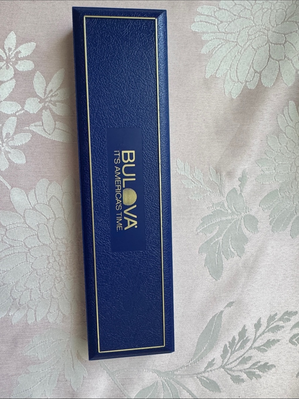 1988 Olympic Team Bulova Women's Black Strap Watch with Gold face - Picture 6 of 6